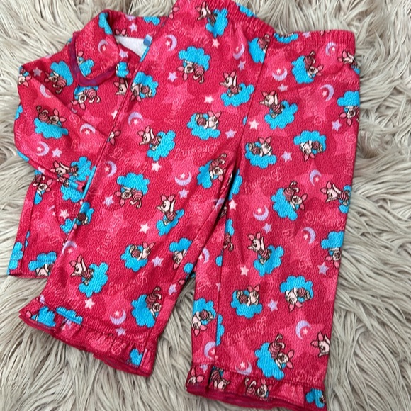Piglet Two Piece Pajamas - Picture 4 of 6